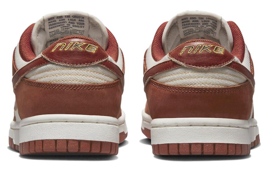 Nike Dunk Low 'Light Orewood Brown Rugged Orange' Женские DZ2710-101