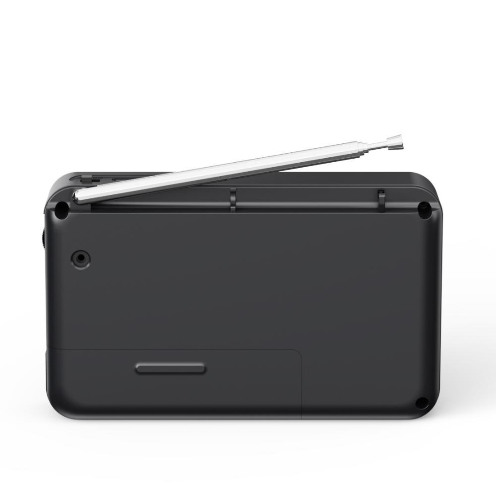 Портативное радио Akai Apr-300 2,5 Вт Bluetooth 5.3 FM USB MicroSD Черный