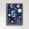 5D DIY Diamond Painting Magical Planet Cross Stitch Kit Mosaic Diamond Embroidery Rose Full Round/Square Drill Home Decoration