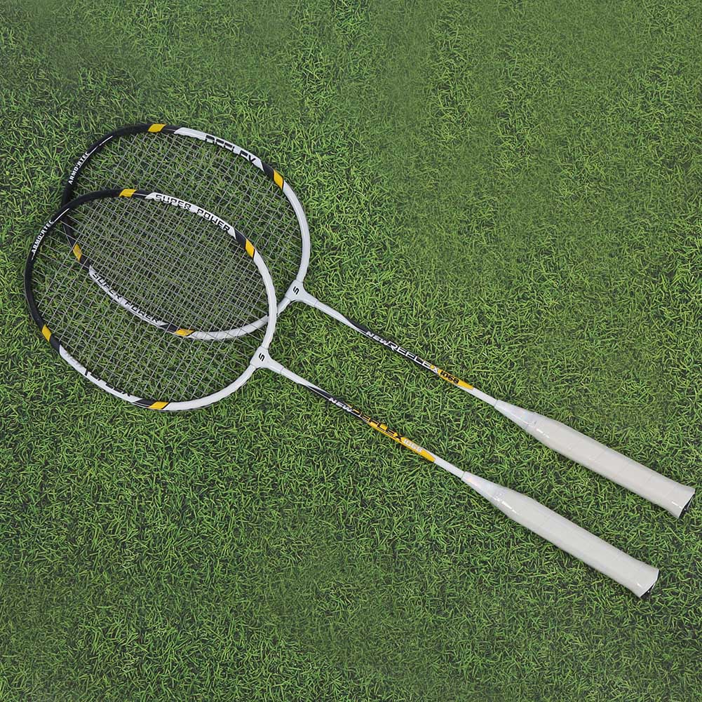 1068 Портативный легкий алюминиевый сплав для взрослых, тренировочный, атакующий, двухсторонний бадминтон