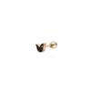 Tirr Lirr 14K Pink Gold Charming Black Tulip Piercing TESK4P20346M-3