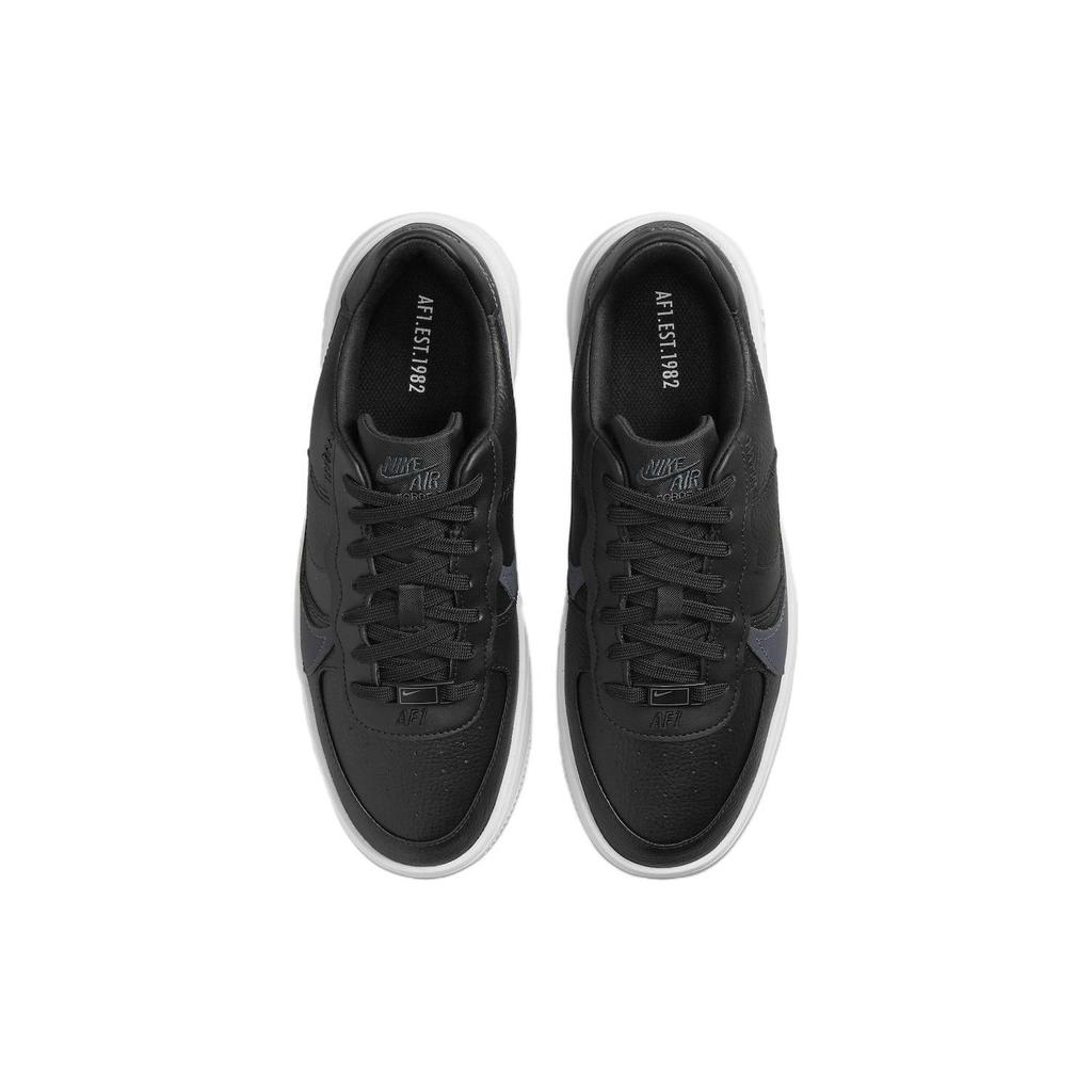 Nike Air Force 1 PLT.AF.ORM Black Women Sneakers Anthracitewhite DJ9946-001