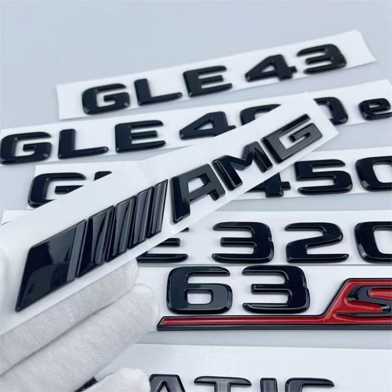 Совместимо с новыми моделями Mercedes CLE400, CLE300, CLE320, CLE350: шильдики и наклейки с объемом двигателя