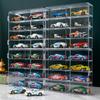 1Pc Dustproof Acrylic Hotwheels Car Model Toy 1:64 Display Box Cabinet Rack