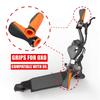 Soft Rubber Cycling Handle Grips Orange Black Electric Scooter Handlebar  Outdoor Sports