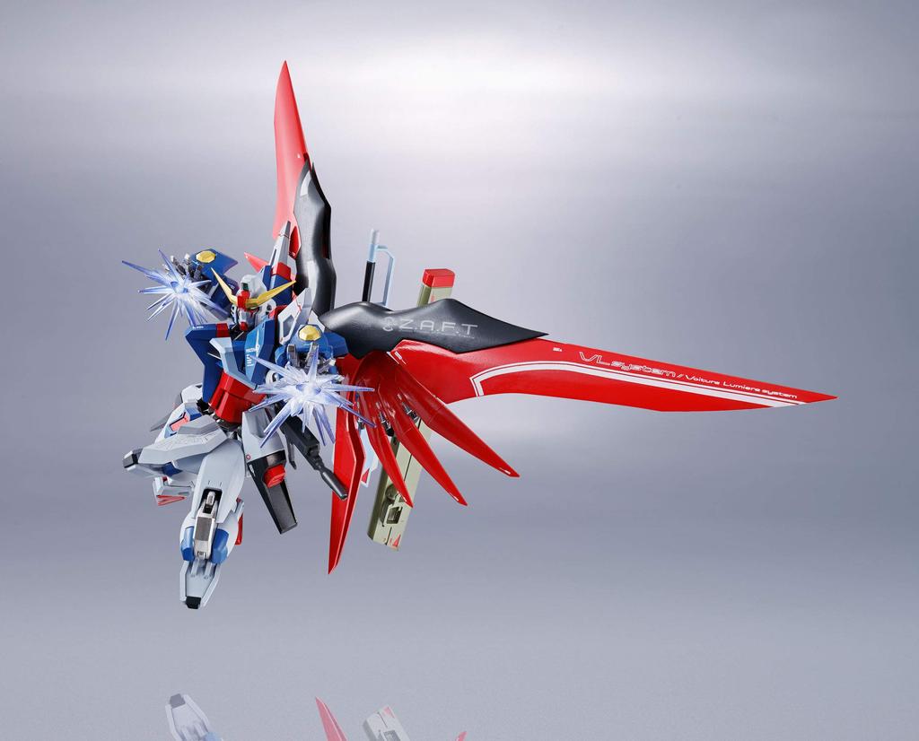 TAMASHII NATIONS МЕТАЛЛИЧЕСКИЙ РОБОТ Spirits Mobile Suit Gundam SEED DESTINY Destiny Gundam 140 мм окрашенная подвижная фигурка [SIDE MS] приблизительно. АБС и ПВХ и литье под давлением