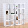 12th Dollhouse Decoration Handmade Mini Miniature Birch Wood Storage 16-Grid Shelf Bookcase