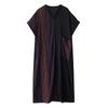 Dimanaf New 2025 Women Summer Plus Size Dress Loose Dot Printing Pocket Basic Casual Long Dress Oversized
