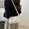 Stylish Mid-soft Pu Leather Crossbody Bag Minimalist Design For Street Fashion