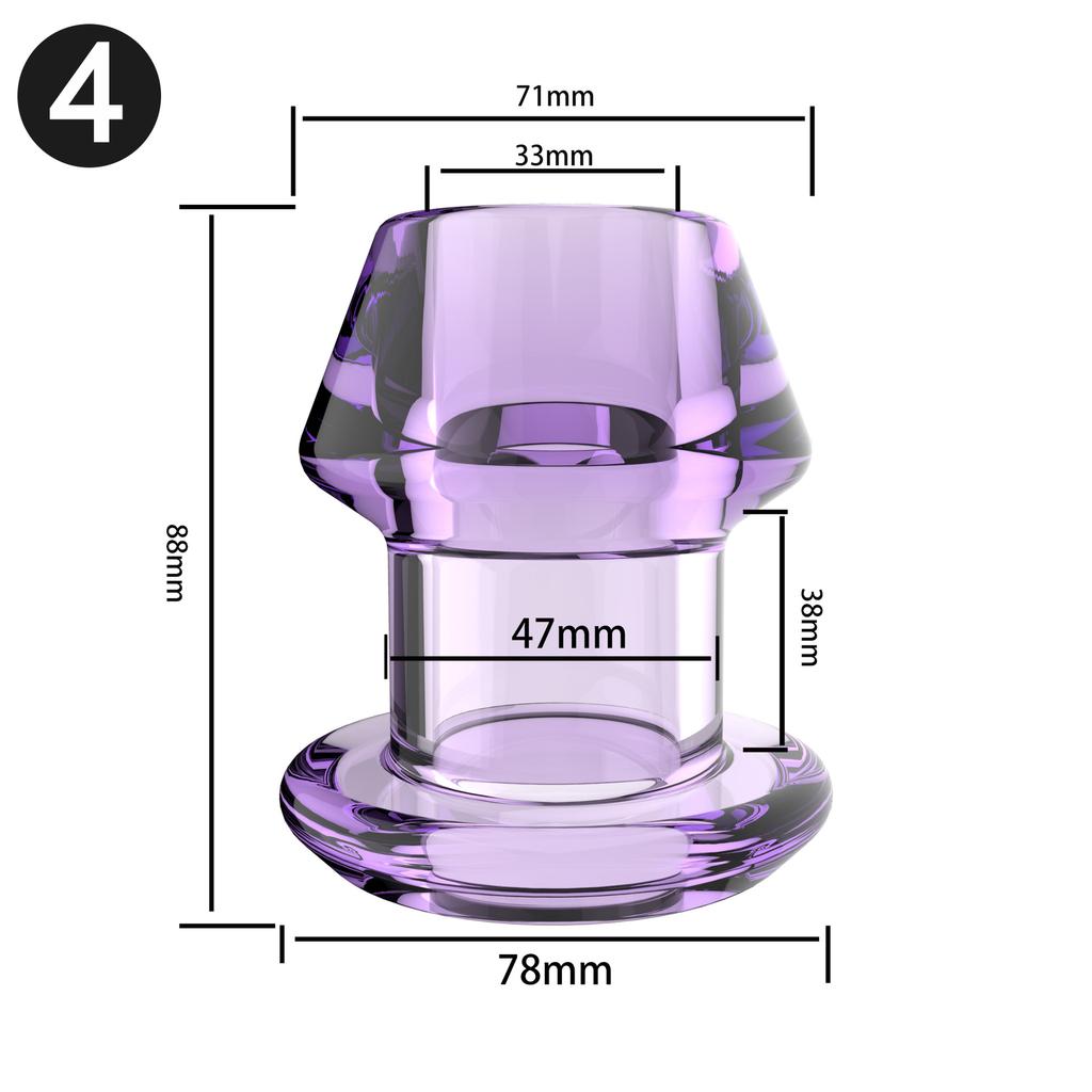 Полый туннель Анальная пробка Анальная пробка Резьба Анальная пробка Секс-игрушки Анальные пробки Обучение мастурбации Начинающие Опытные пользователи Секс-игрушки для взрослых