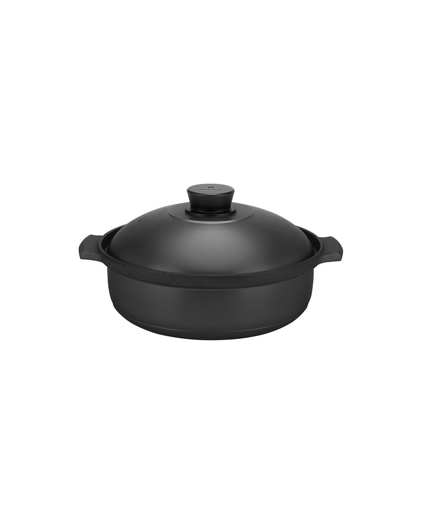 Snow Peak Котелок для пикника 30 см Черный котелок для ночевок CS-250-BK - Кемпинг, Отдых на природе, Барбекю,