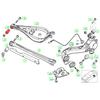 80A Polyurethane Rear Upper Inner Control Arm Bushings for BMW E46,E36,X3 E83,Z4 E85/E86 E89,Replace for 33321092247,33321137571