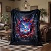 Crystal Palace Football Print Flannel Blanket Soft Warm Sofa Bed Throw Blanket For Home Office Bedroom