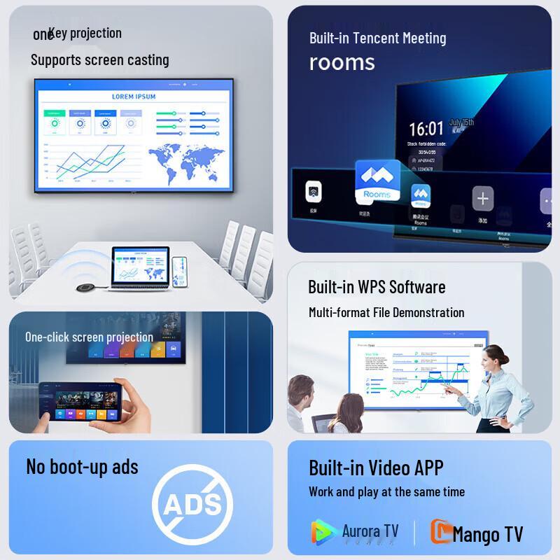 Skyworth 100-inch 4K UHD Conference Display (CN version)