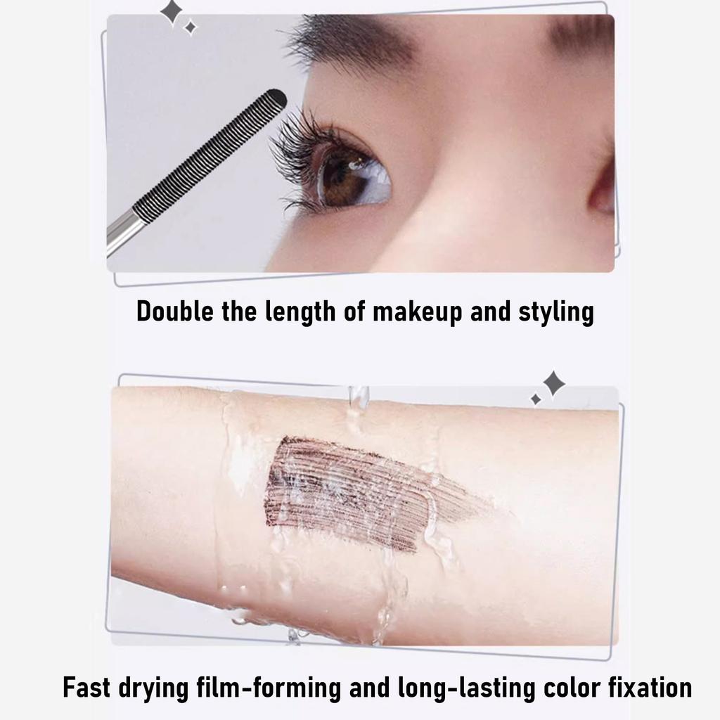 Тушь для наращивания ресниц для женщин, придающая объем, невероятную длину, стойкая, без комочков, тушь без осыпания 3,5 г