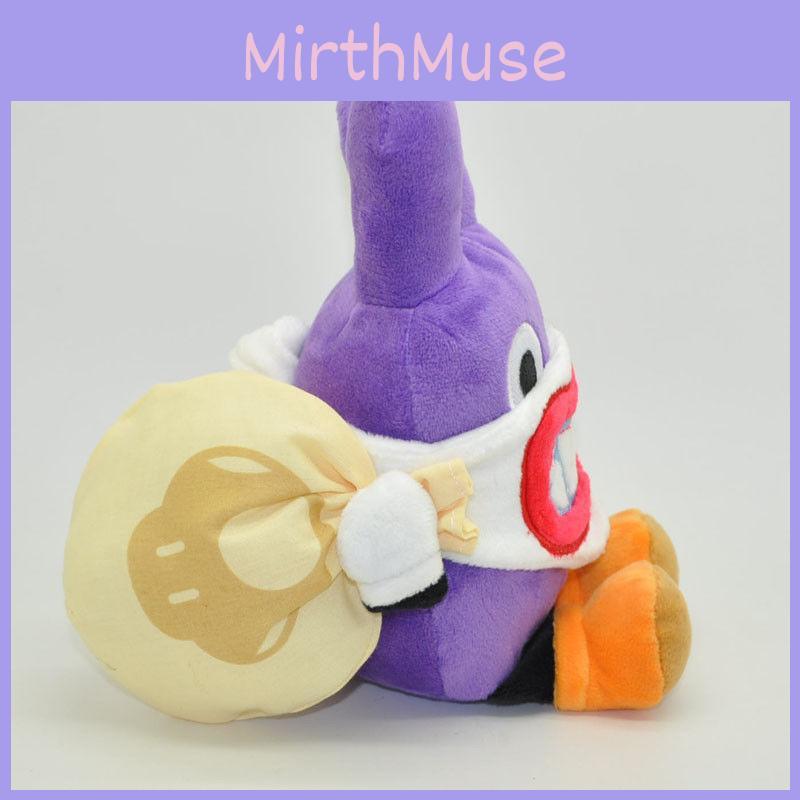 Super Mario Bros U Вор Наббит Кролик Плюшевая Мягкая Игрушка 19 см Универсальная и Очаровательная Рождественский Подарок