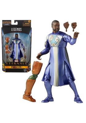 Hasbro Marvel Legends Серия Вечные Фастос 6-дюймовая Фигурка E9530, Оригинальная, с Деталями для Сборки Фигурки