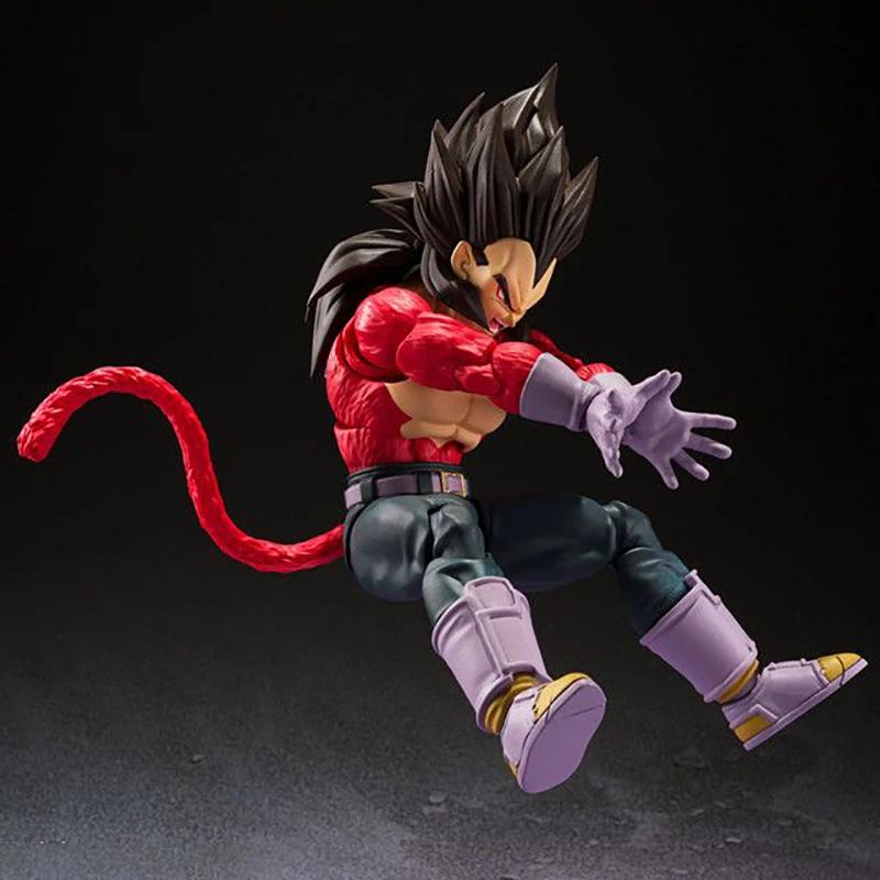 Фигурки SHF Dragon Ball GT Супер Сайян 4 Сон Гоку Веджета Фигурка Действия Подвижная Коллекция Аниме Божественный Сайян Гоку Модель Кукла Игрушки