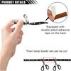 6PCS LED Strip Underbody Light, 12V 1Ft Flexible Auto Light Strip, Waterproof Car Underglow Strip, High Brightness Car Interior & Exterior Decoration