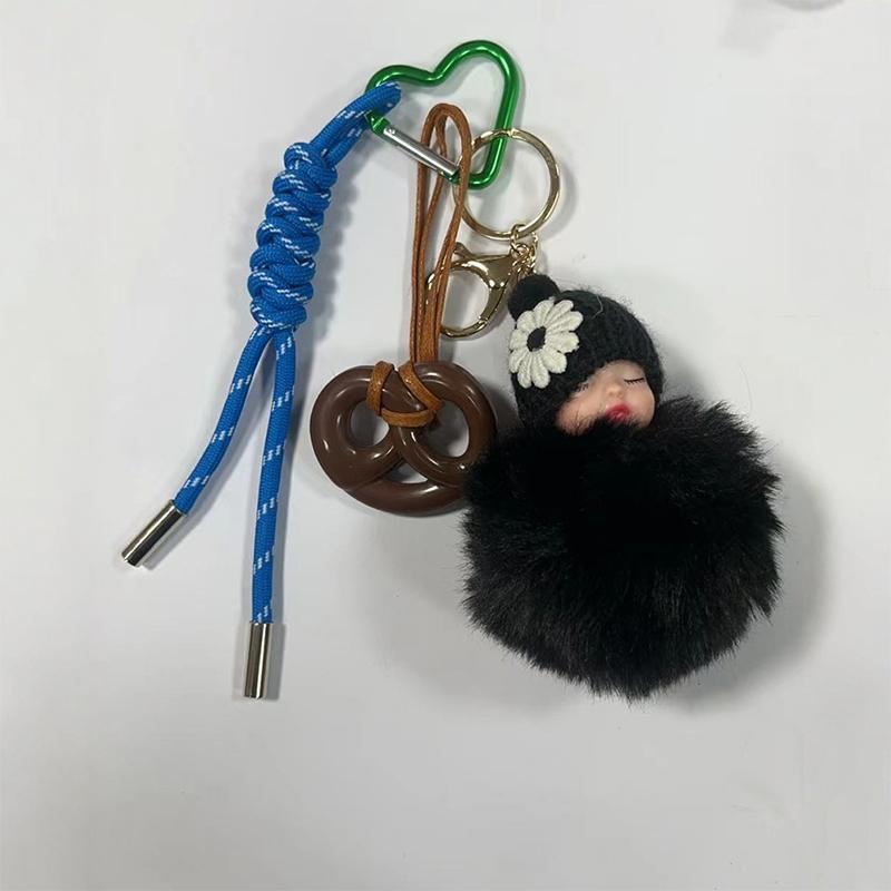 Креативный кулон в виде сердца на сумку, ремешок для мобильного телефона, цветная плетеная веревка, брелок, кулон, рюкзак, украшения, аксессуары