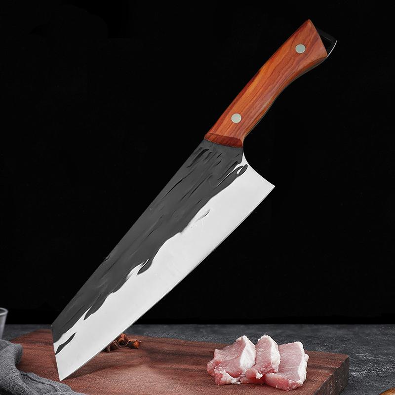 Профессиональный кухонный нож шеф-повара из нержавеющей стали, разделочный нож для мяса, топор для говядины, овощерезка, кухонные ножи