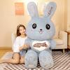 Большая кукла-кролик, плюшевая игрушка, розовая, большая кукла-кролик, для девочки, для кровати, обнимающая, спящая кукла