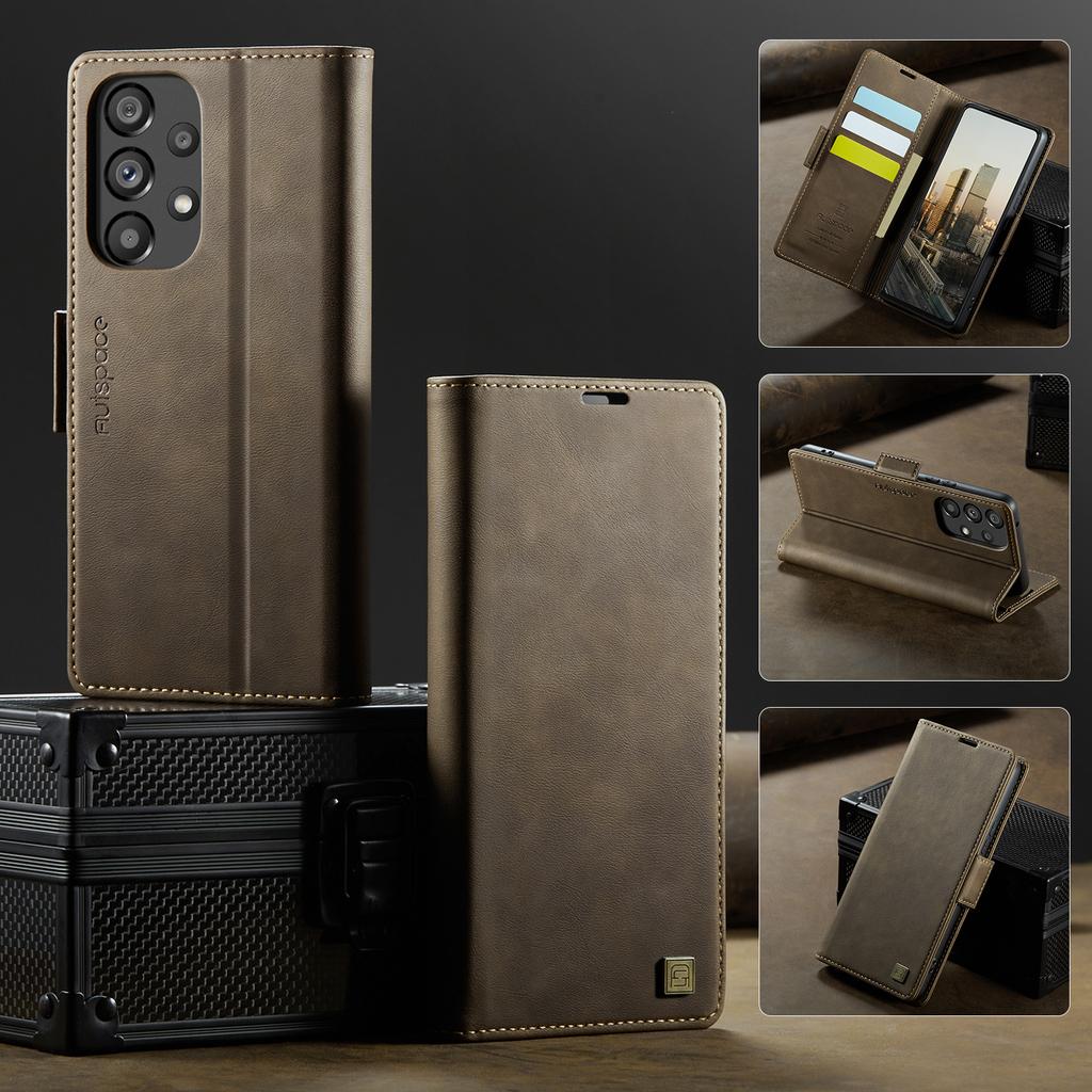 For Samsung Galaxy A53 5G  Wallet Case with Card Slots & Kickstand, 360° Protection Leather Case