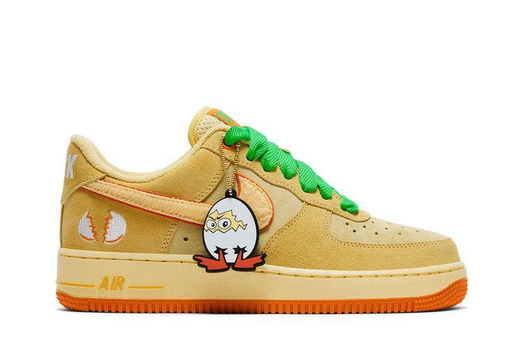 Men's Sneakers Nike Air Force 1 Low Ducks of a Feather University of Oregon Duck or Egg