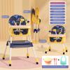 Baby Dining Chair Multi Functional Foldable Height Adjustable Children's Dining Chair Baby Home Portable Dining Table and Chair