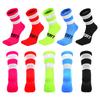 Sport Cycling Crew Socks Professional Riding Reflective Breathable Athletic Sock for Running Cycling Basketball Hiking