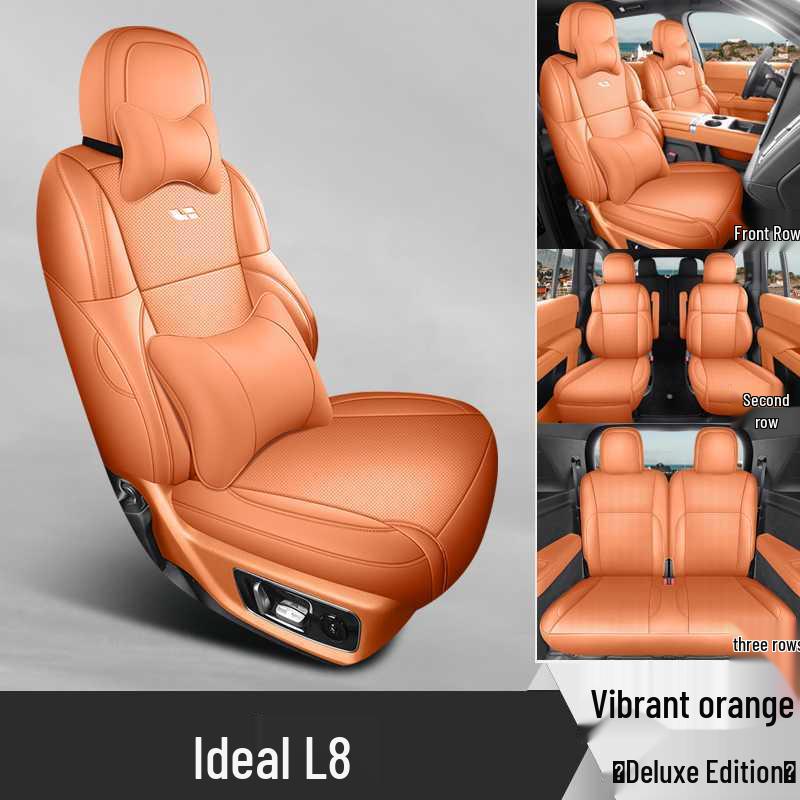 Li Auto L8 All-Season Full Coverage Car Seat Cover and Cushion Set