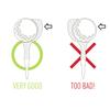 4Pcs Golf Tees Unbreakable Plastic Golf Tees Reduces Friction Side Spin Golf Accessory for Golf Enthusiasts