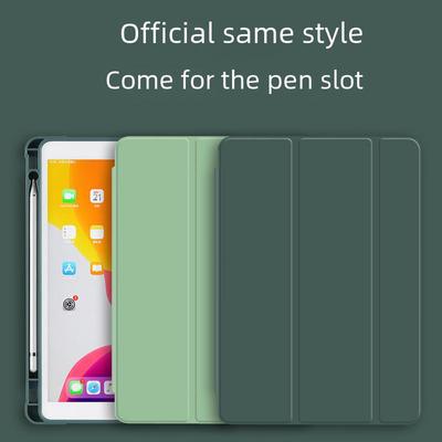 Защитный чехол для iPad 2019 с гнездом для стилуса для 10,2-дюймового, Air3, Mini4/5, 2020 Pro 11-дюймового