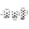 For Toyota Vios 2014+ Vios FS Yaris 2017+ Car Pedals Cover Gas Accelerator Brake Pedal Cover Kit Pad Protector Accessories