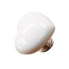 Heart Shaped Toilet Tank Button Plastic Solid Universal Toilet Button Press Replacement for