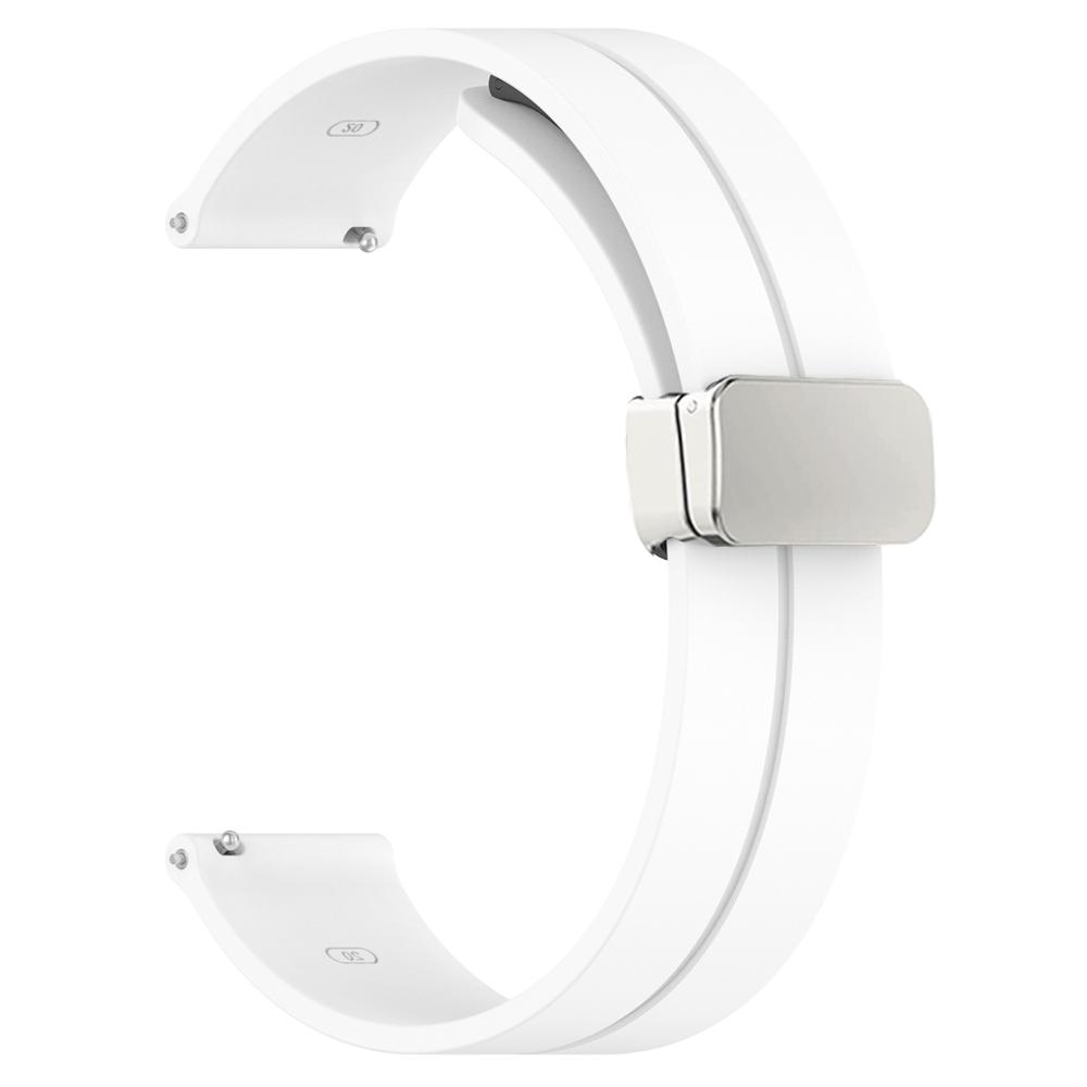 20 мм 22 мм ремешки для часов для Amazfit GTS 4/3/2/2e/GTS2 Mini/GTR 4/Pro/helio Магнитная петля силиконовый браслет Amazfit bip 3 5 6 ремешок