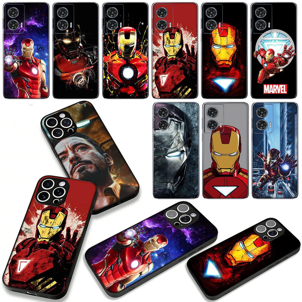 IronMan Marvel Iron Man Phone Case for Samsung Galaxy A55 A54 A25 A36 A17 A26 A35 A33 A34 A14 A37 S8 S9 S20 S21 FE S10 Plus