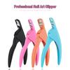 1Pc Nail Art Clipper U Word False Tips Edge Cutters Manicure Colorful Nail Tool