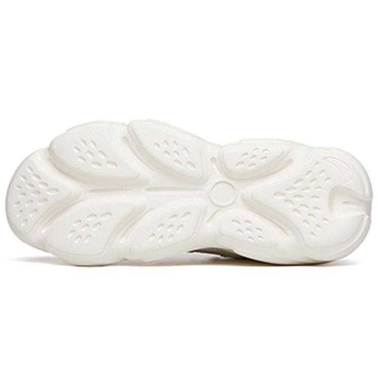 Anta Кроссовки женские Cat Paw серии Lifestyle с нескользящей износостойкой подошвой для папы цвета слоновой кости 922128898-1