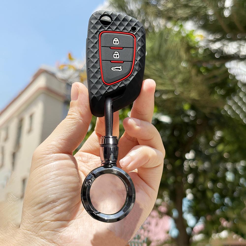 Чехол для ключа для VVDI2 Проводной Xhorse MINI XHORSE Программатор Универсальный для Citroen C4 Для Peugeot 207 Складной Брелок-чехол для ключа