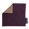 Fabrizm Made Japan Coaster 1010cm Tsumugi Reversible Edo MurasakiSepia 1083 Pur-pur