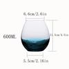 Ice Crack Wine Glass Cocktail Glass Stemware Juice Champagne Glass Wedding Party Bar Kitchen Goblet