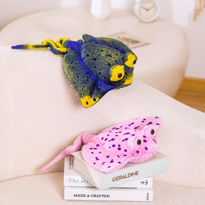 Плюшевая игрушка скат, украшение для комнаты, орнаменты, детский рождественский праздничный подарок