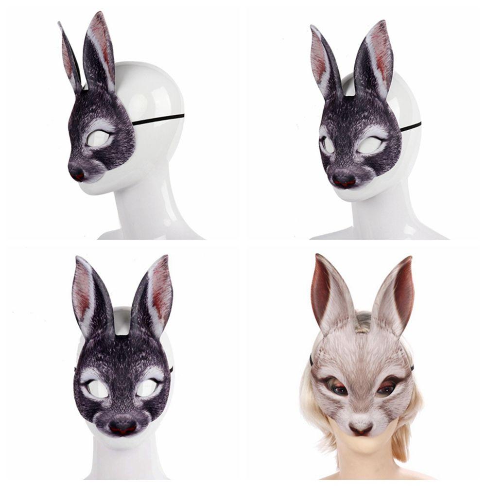 Carnival Party Male Female Masquerade Mask Bunny Mask Costume Party Supplies Halloween Decoration
