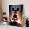 Disney Алмазная живопись Темный готический Микки Маус Иллюстрация DIY Набор для взрослых Искусство и ремесла Декор дома и Подарок