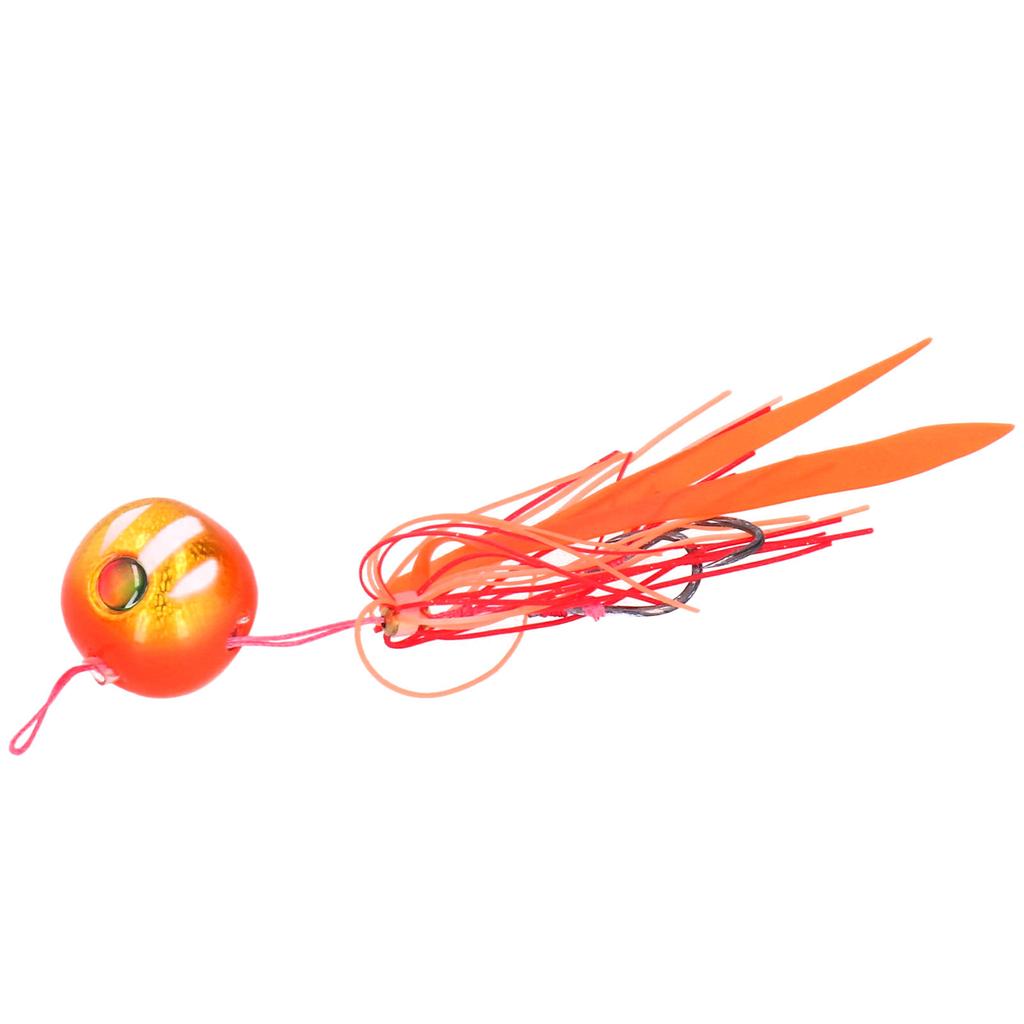 Вольфрамовая сталь Ловля с лодки Железная пластина Светящаяся борода Морская рыбалка Жесткая приманка Приманка с крючком Тип A Красный