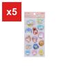 Sun-Star Stationery Chiikawa Sticker, Cotton Candy Capsule, Pop Deco Party, Chiikawa/Hachiware/Usagi