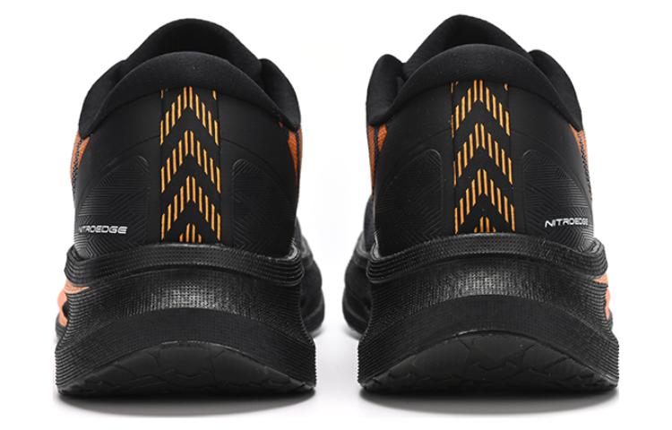 Men's Sneakers Anta Champion Running Shoes 2 Low top Running Shoes Men's Black Orange