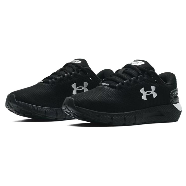 Under Armour Женские кроссовки Charged Rogue 2.5 Rip Black Metallic Silver 3025246-001