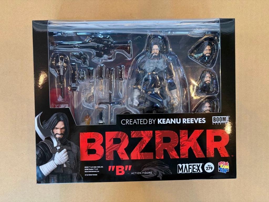 Medicom Toy MAFEX №279 BRZRKR B Фигурка Действия Август 2026 Япония